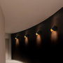 Opviq Heybe - 13623 Lámpara de pared negra de metal